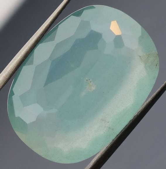 Ravishing 15.56ct untreated milk blue Aquamarine