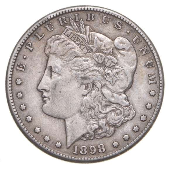 1898-S Morgan Silver Dollar