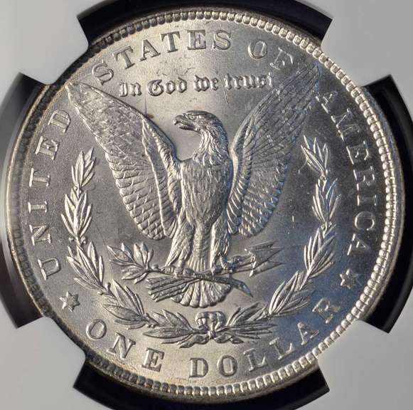 1887 Morgan Silver Dollar  NGC MS63