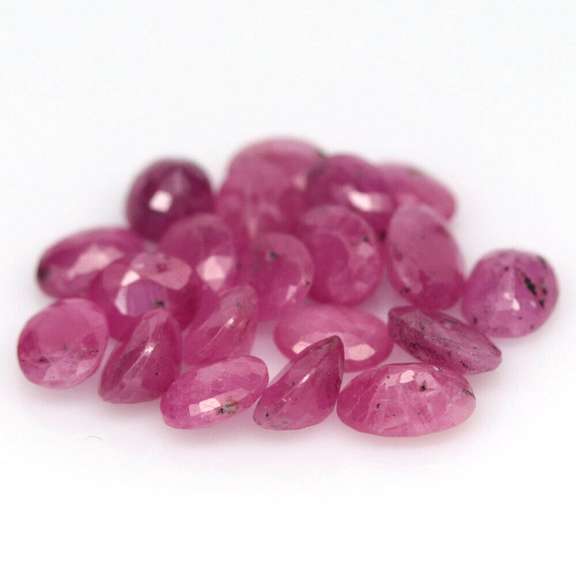 Rare heated only 5.78ct Ruby set from Madagascar