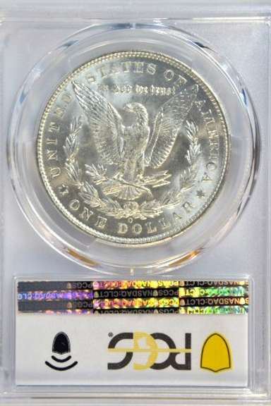 Super near Gem BU 1904-O Morgan Silver Dollar. PCGS MS64