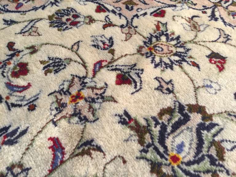 STUNNING PERSIAN KASHAN RUG 7.8x 12.1