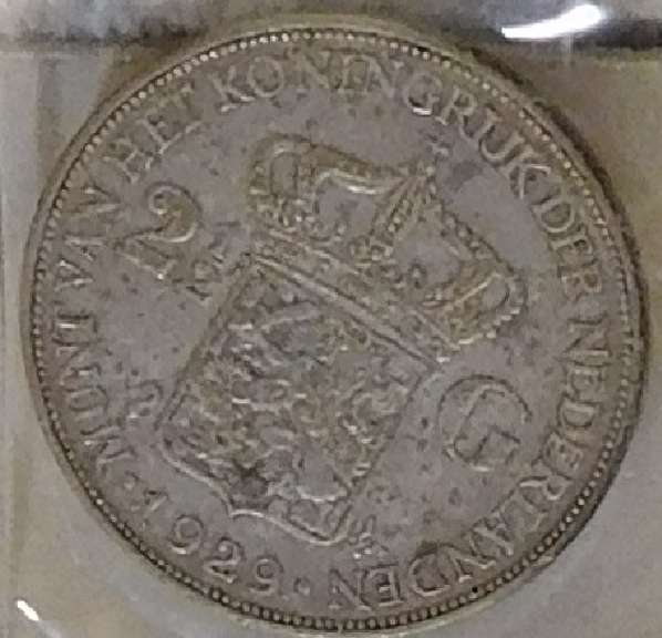 Netherlands: Sil 2-1/2 Gulden
