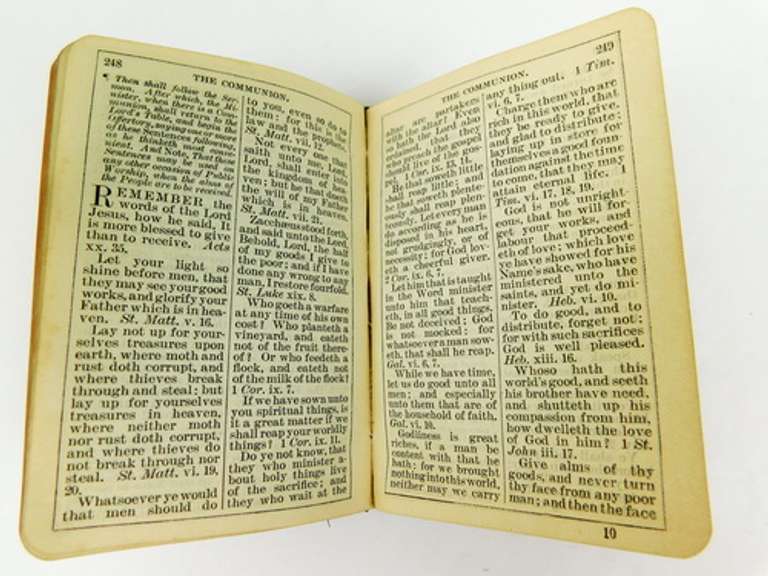 1889/98 Book of Common Prayer & Hymnal