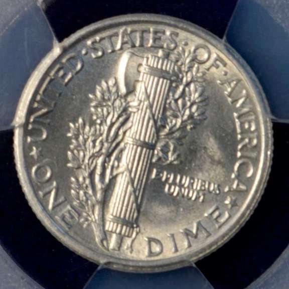 1916 Mercury Dime PCGS MS64FB.