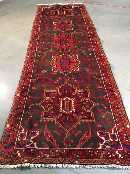 EXQUISITE PERSIAN HERIZ RUNNER 3.5x10.6