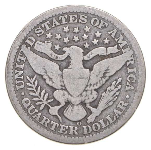 1909-O Barber Quarter