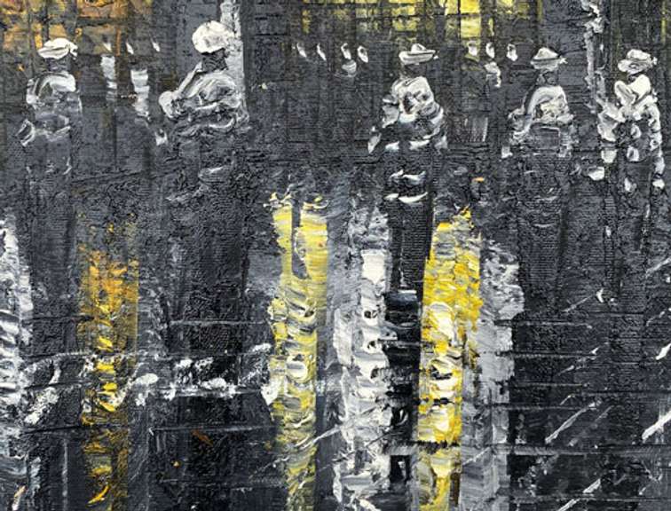 BEAUTIFUL  HAND PAINTED OIL PAINTING ON CANVAS