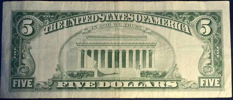 Series 1963 $5 Red Seal Star Note Fancy Serial Number (02000222)