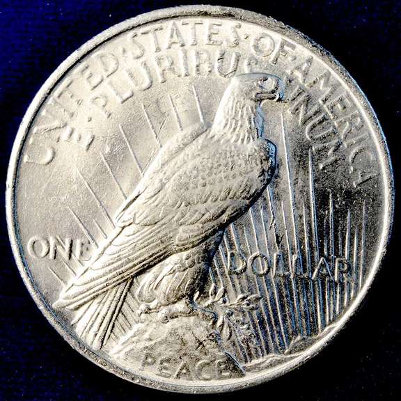 1923 Brilliant Uncirculated Peace Dollar