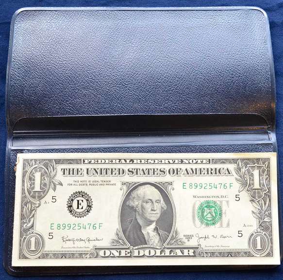 Lot Of 25 Consecutive Barr Notes 89925476-89925500