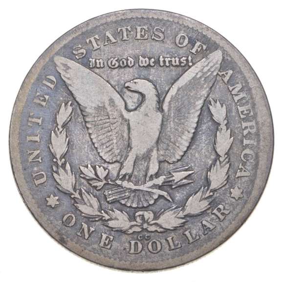 1878-CC Morgan Silver Dollar