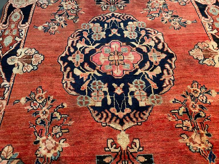 STUNNING VINTAGE PERSIAN RUG 4.7x7.6