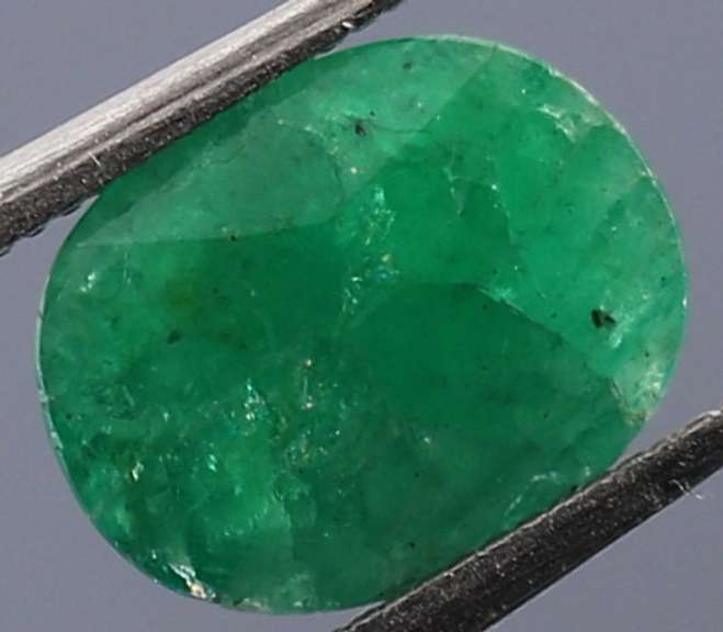 Rare UNTREATED 1.29ct Colombian Emerald