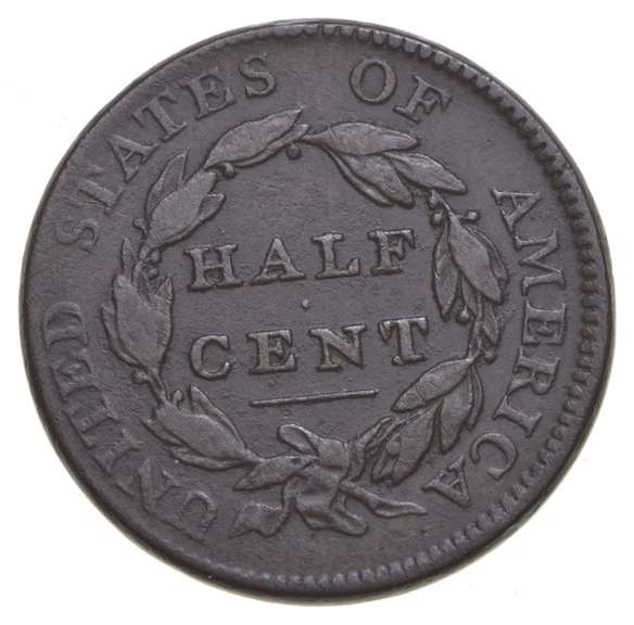 1811 Classic Head Half Cent
