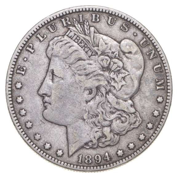 1894-O Morgan Silver Dollar