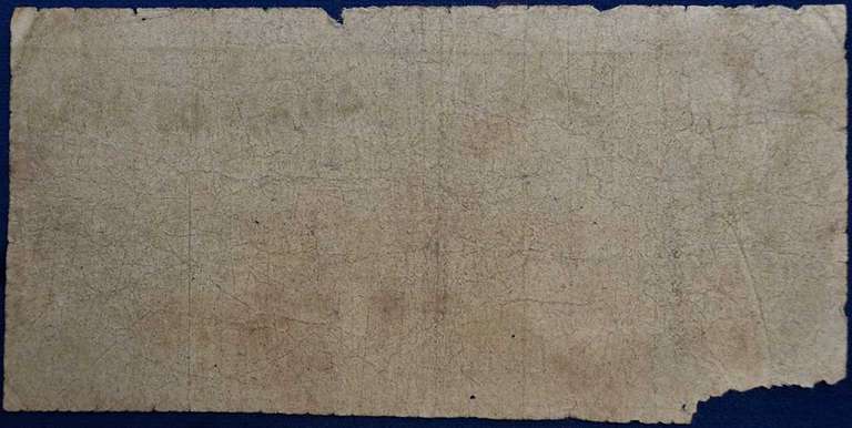 1862 The County Of Augusta Fifty Cents Banknote. Circulated.