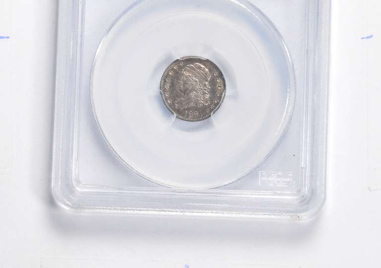 AU58 1831 Liberty Cap Half Dime - Graded PCGS