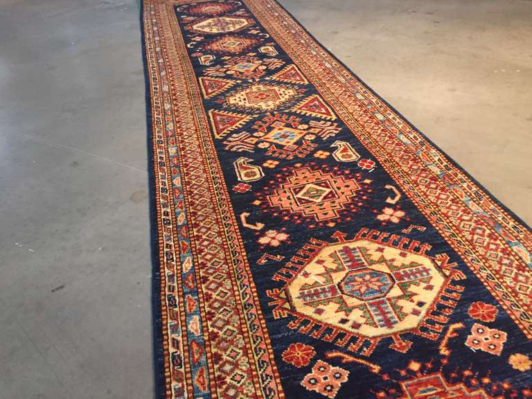 EXQUISITE FINE SUPER KAZAK RUNNER 2.7x10.5