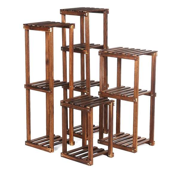 4 in 1 Plant Shelves Free Combination Plant Stand