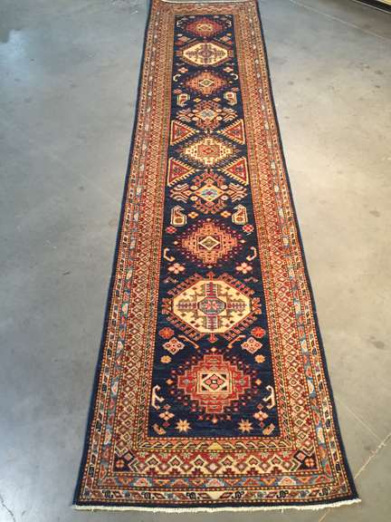 Exquisite Fine Super Kazak Runner 2.1x13.5