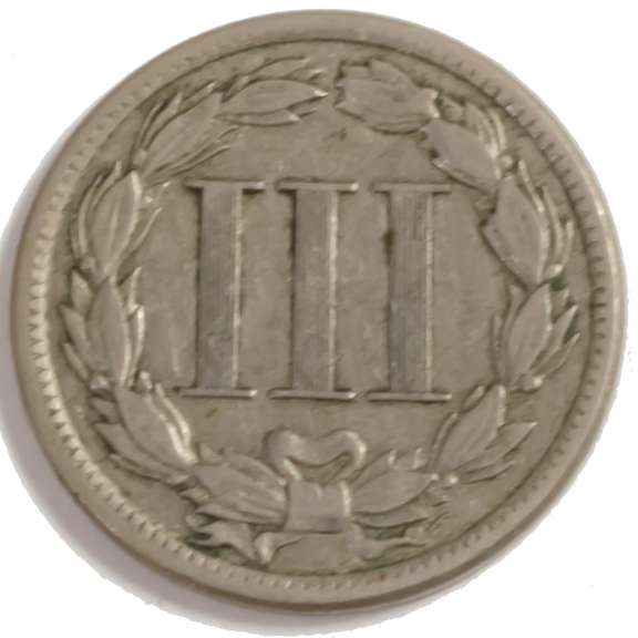 Tougher 1882 3 Cent Nickel