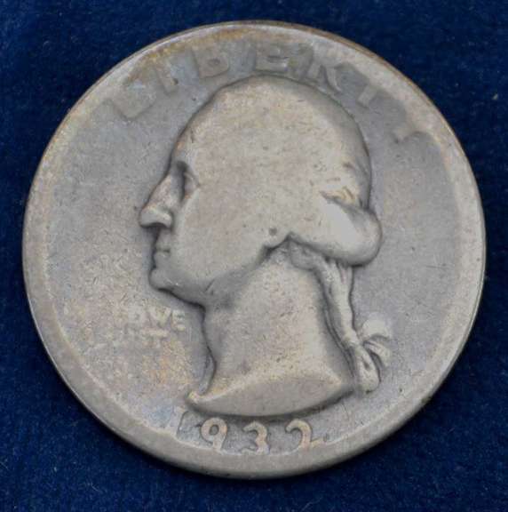 Key Date 1932-D Washington Silver Quarter Circulated