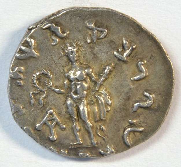 Near Mint Bactria Silver Drachm of Zoilos I, 150-145 BC