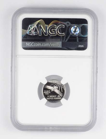 PF70 UCAM 1997-W $10 American 1/10 Oz. .999 Platinum Eagle - NGC