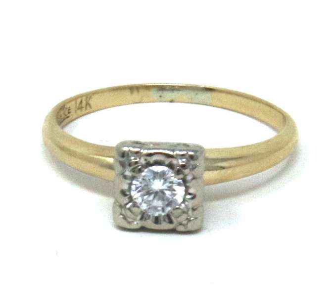 Fancy Yellow Gold Diamond Engagement Ring