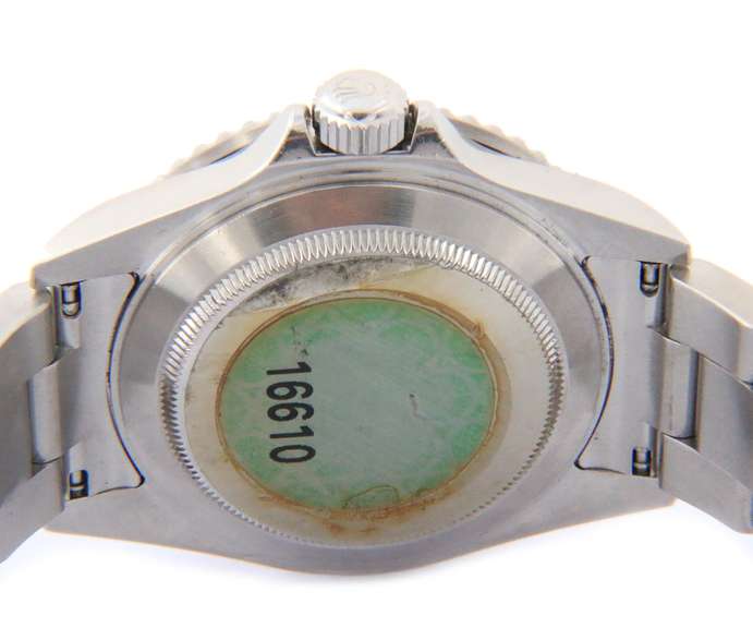 Rolex Submariner Black Bezel on Oyster Bracelet Watch