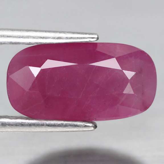 Stunning 3.21ct untreated violet red Ruby