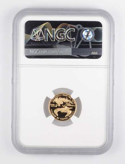 PF70UCAM 1995-W $5 American Gold Eagle - 1/10 Oz Fine Gold - NGC