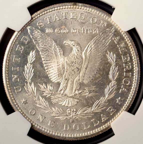 1881-S Morgan Silver Dollar NGC MS64