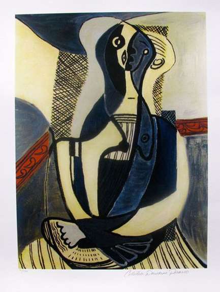 Pablo Picasso, Seated Woman