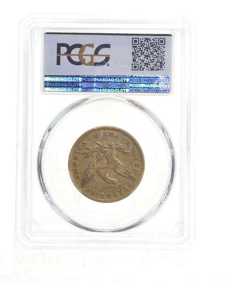 XF45 1849 $10 Liberty Head Gold Eagle - CAC - PCGS