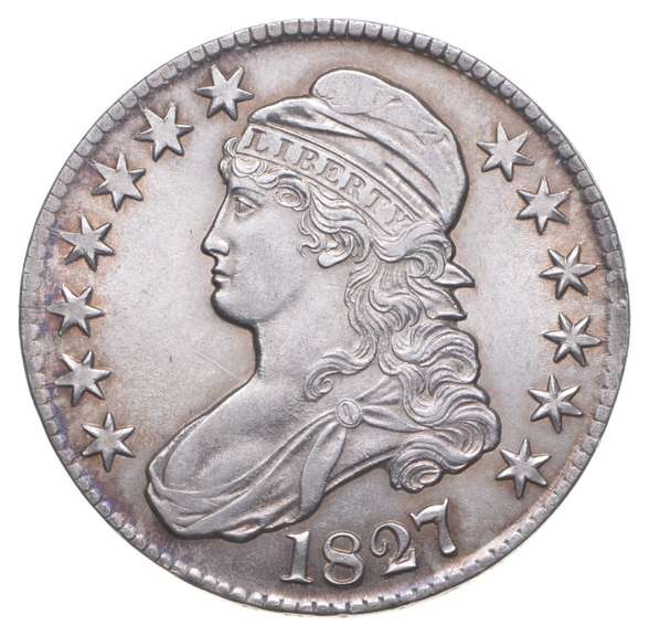 1827 Capped Bust Half Dollar