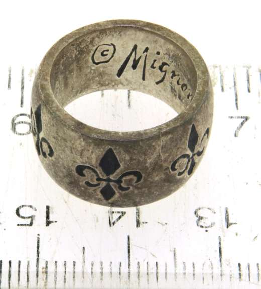 Sterling Silver Mognon Faget Ring