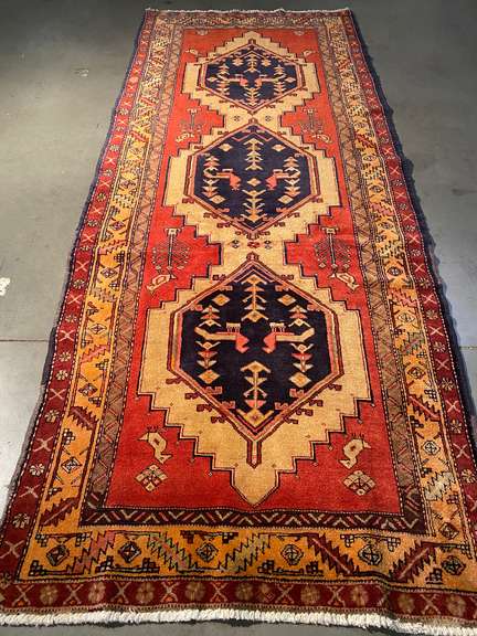 EXQUISITE PERSIAN RUG 4.1x9.1