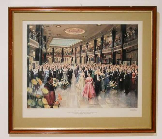 Terrence Cuneo Art Lithograph Print Terrence Cuneo