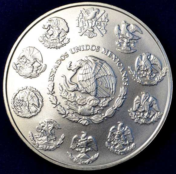 2017 Mexican Libertad, 1oz .999 Silver.