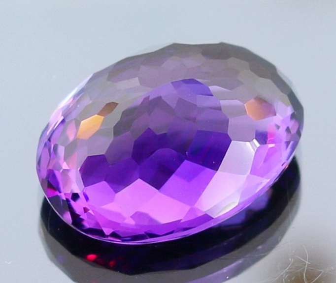 AAA grade 15.57ct hydrothermal Amethyst