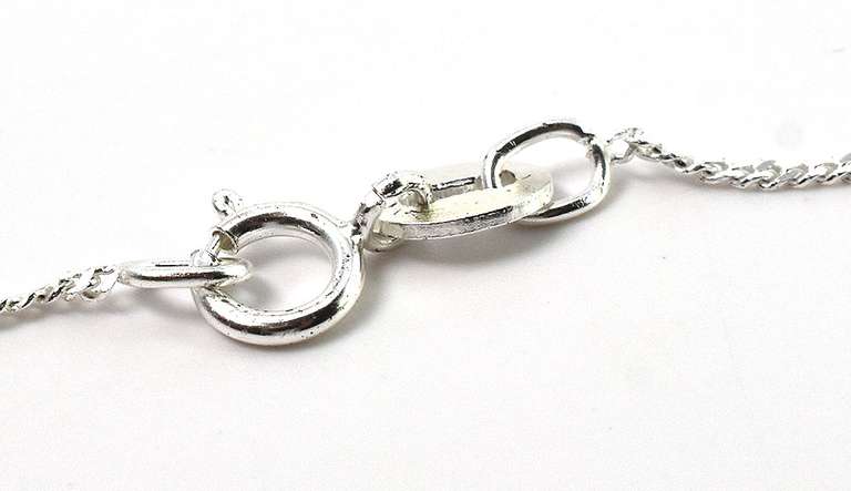 Endearing Opal & Pink Topaz Necklace in Sterling Silver