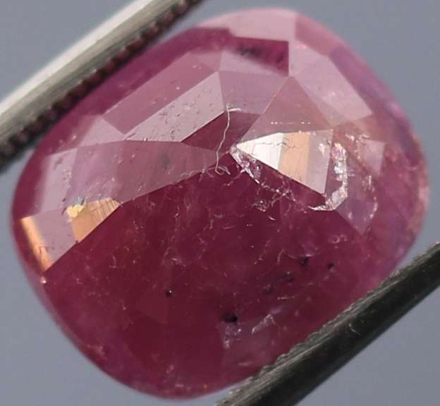 Richly colored UNHEATED 6.62ct Guinea Ruby