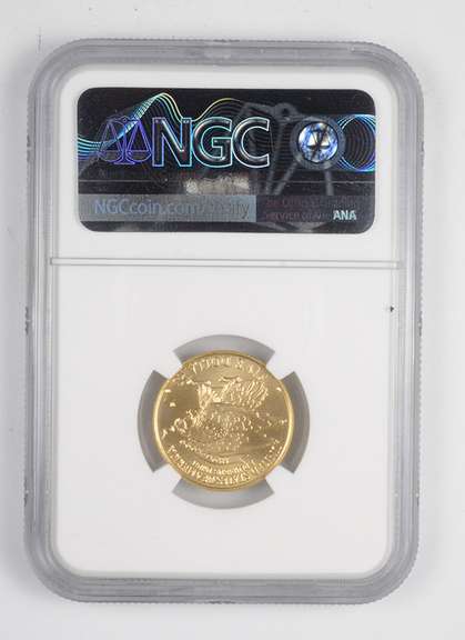 MS70 1995-W $5 XXVI Olympiad Torch Runner Commemorative Gold Piece NGC