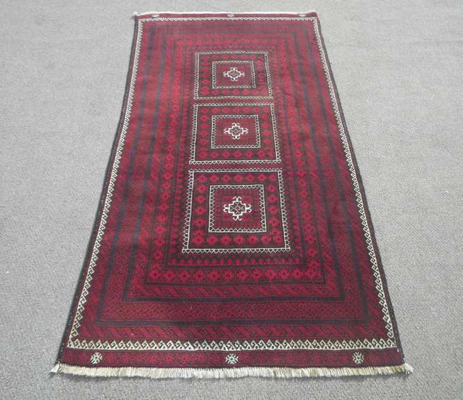 Afghan Turkman Design 7.3x3.9