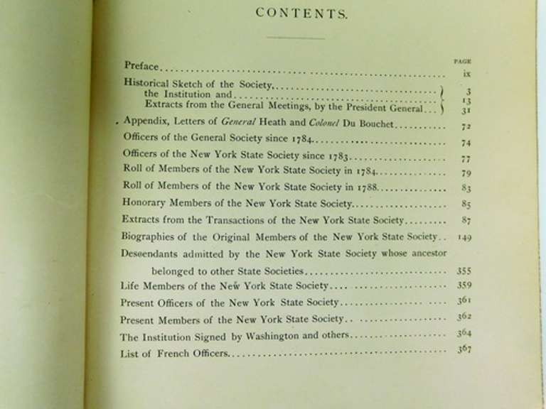 Very Rare 1886 Society of the Cincinnati & Author Letter