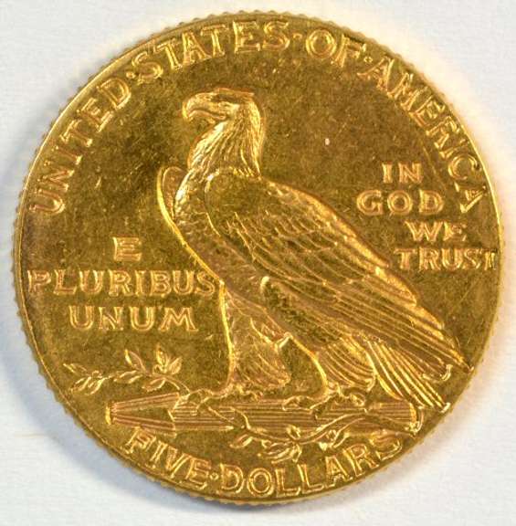 Super nice Near Mint 1909 US $5 Indian Gold Piece