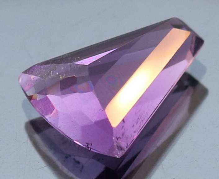 Gorgeous 8.47ct untreated fancy cut Amethyst
