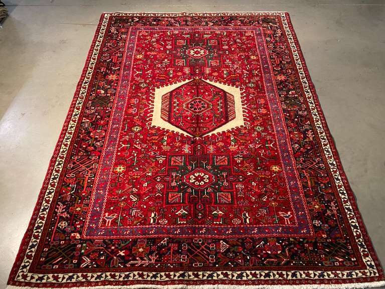 STUNNING AUTHENTIC PERSIAN  RUG 5.0x6.9